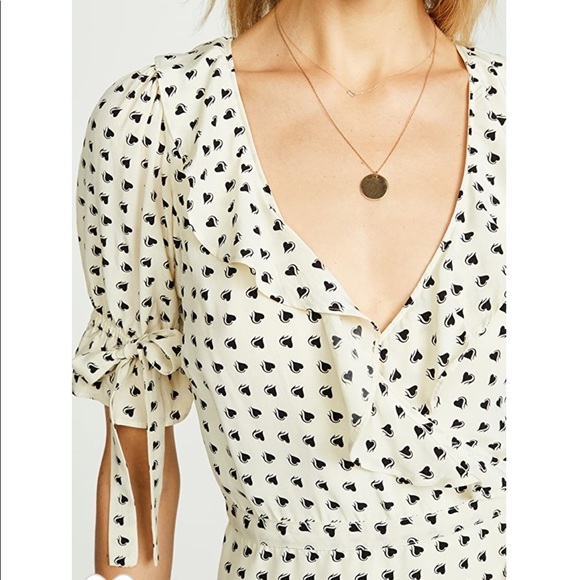 FOR LOVE AND LEMONS Sweetheart Wrap Dress - Picture 4 of 9